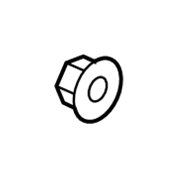 Mercury -W705760-S424 Nut And Washer Assembly - Hex.