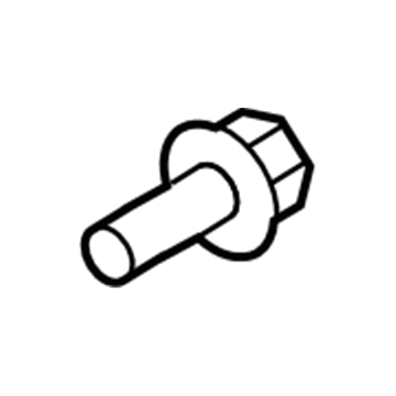 Mercury -W500024-S439 Bolt - Hex Head
