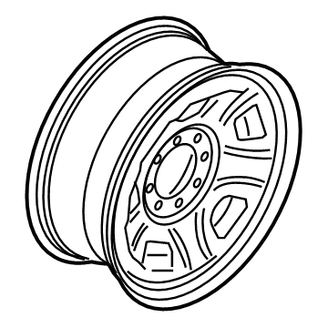 Ford BC3Z-1015-D Wheel Assembly