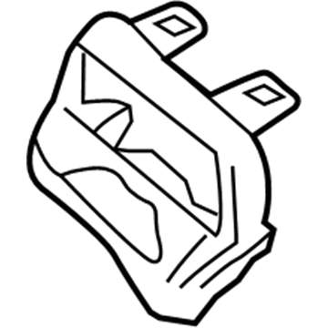 Ford CK4Z-99611B90-CA Bezel - Seat Belt Guide Bracket