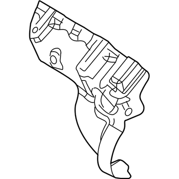 Ford GB5Z-9Y427-A Shield - Exhaust Manifold Heat