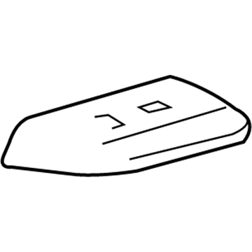 Ford 4L3Z-14525-BAB Bezel - Door Trim