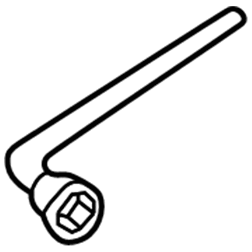 Ford YS4Z-17032-AA Wrench - Wheel Nut