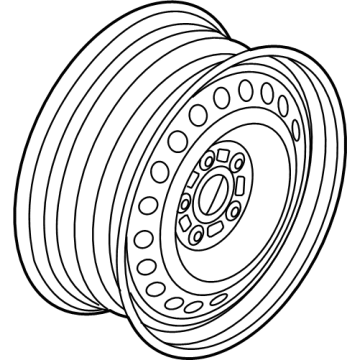 Ford DS7Z-1015-A Wheel Assembly