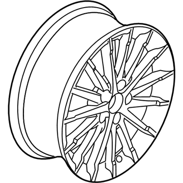 CM5Z-1007-A Ford Wheel, Alloy Illustration 1 of 1