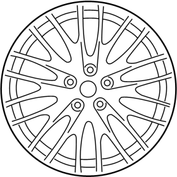 Ford CV6Z-1007-A Wheel Assembly