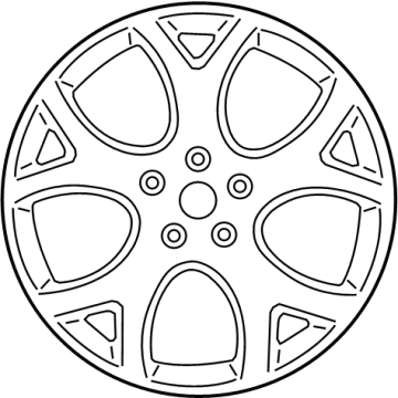 Ford CV6Z-1007-H Wheel Assembly