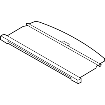 Ford EJ7Z-1745440-AH Luggage Cover, Sand EJ7Z-1745440-AH Ford Luggage Cover, Sand Illustration 1 of 1