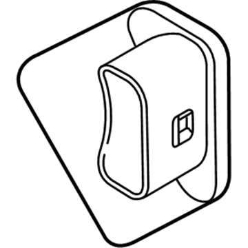 Ford 9T1Z-10C392-A Duct - Air