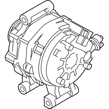 Ford 8S4Z-10346-A Alternator Assembly