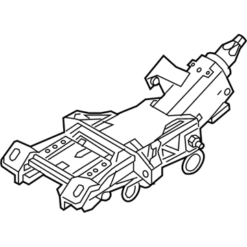 Ford DG1Z-3C529-V Column Assembly - Steering
