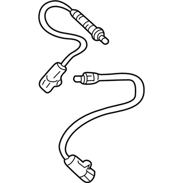 Ford GU2Z-9G444-A Sensor - Exhaust Gas - Oxygen