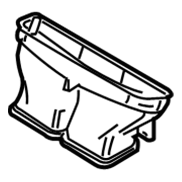Lincoln 8A5Z-18C433-A Duct - Heater Outlet