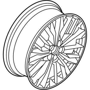Ford LV4Z-1007-M Wheel Assembly