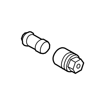 Ford DM5Z-1A043-A Nut - Wheel