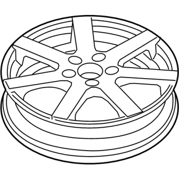 Ford LJ6Z-1007-F Wheel Assembly