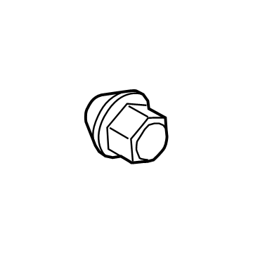 Ford ACPZ-1012-H Nut - Wheel