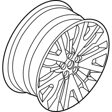 Ford LJ6Z-1007-D Wheel Assembly