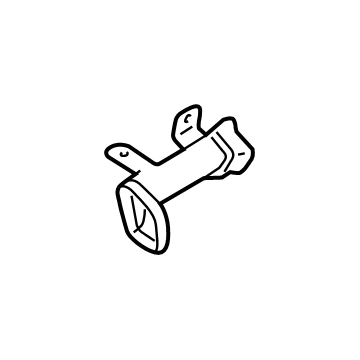 Lincoln FA1Z-18491-C Duct - Heater Outlet