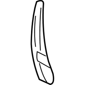 Ford AR3Z-16A550-AA Mudflap Assembly
