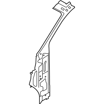 Ford KB3Z-2122842-A Reinforcement Assembly - Door Hinge