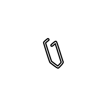 Ford BC3Z-8B365-H Clip - Hose