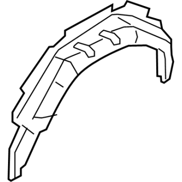 Ford BK3Z-6127887-B Wheelhouse Assembly