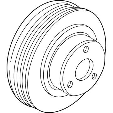 Ford 2W9Z-8509-BB Pulley - Water Pump