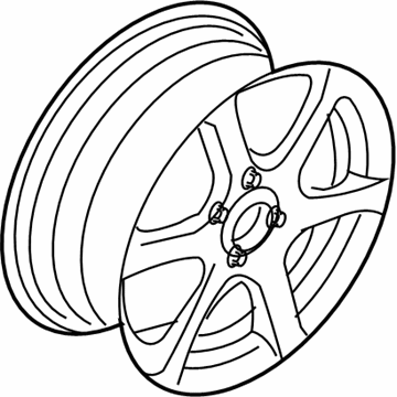 Ford 2M5Z-1007-AA Wheel Assembly