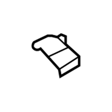 4L1Z-78666C00-HAA Ford Track End Cover, Driver Side Illustration 1 of 1