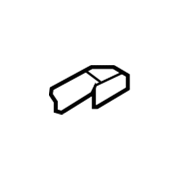4L1Z-78666C00-FAA Ford Track End Cover, Passenger Side Illustration 1 of 1