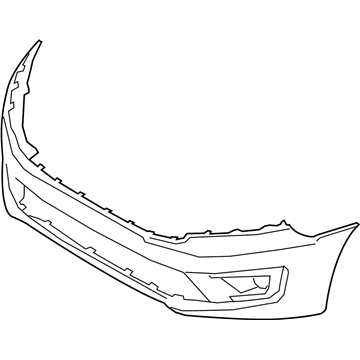 Ford Transit Connect Bumper Cover - KT1Z-17757-SK