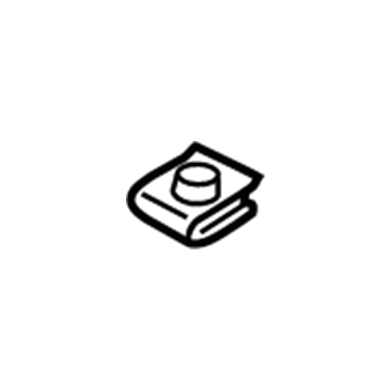 Ford -W520802-S439 Nut - Spring