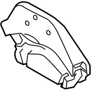 Ford FR3Z-63611A08-A Head Rest Assembly