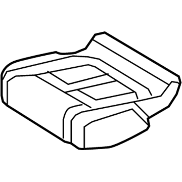 Ford BL3Z-1663804-PA Cover Assembly - Rear Seat Cushion