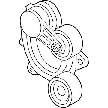 Ford L1MZ-6A228-E Pulley Assembly - Tension