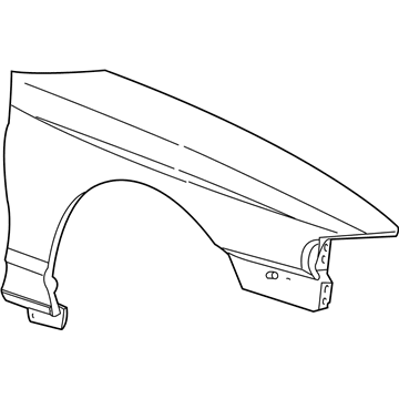 Ford XR3Z-16005-AA Fender Assembly - Front