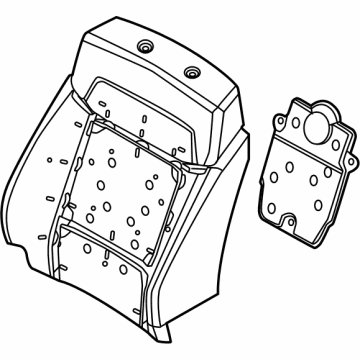 Ford ML3Z-1664810-F Pad - Seat Back
