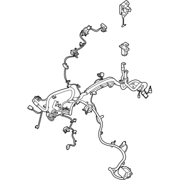 Ford NZ6Z-14305-D Wiring Assembly - Alternator