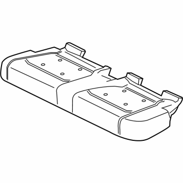 Ford ML3Z-1663841-A Pad - Rear Seat Cushion