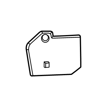 Ford FL3Z-1661350-BE Cover - Seat Back Latch