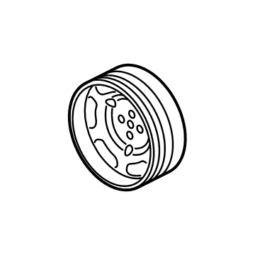 Ford PC3Z-6312-A Pulley - Crankshaft