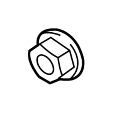 Ford -W711953-S900 Nut And Washer Assembly - Hex.