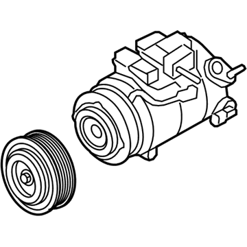 Ford DA8Z-19703-C Compressor Assembly