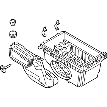 Ford AA5Z-9A600-B Cleaner Assembly - Air