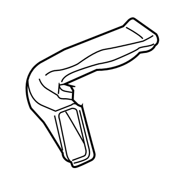 Ford NK4Z-19D809-A Connector - Duct - Climate Control System