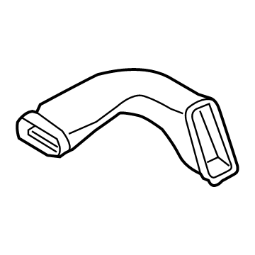 Ford JK2Z-19D809-E Connector - Duct - Climate Control System