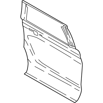 Ford JL1Z-4024700-A Panel Assembly - Door - Outer