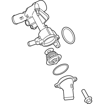 Ford BL3Z-8A586-G Connection Water Outlet