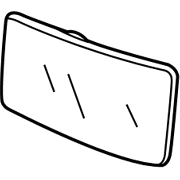 Ford 9C3Z-17K707-A Glass Assembly - Rear View Outer Mirror